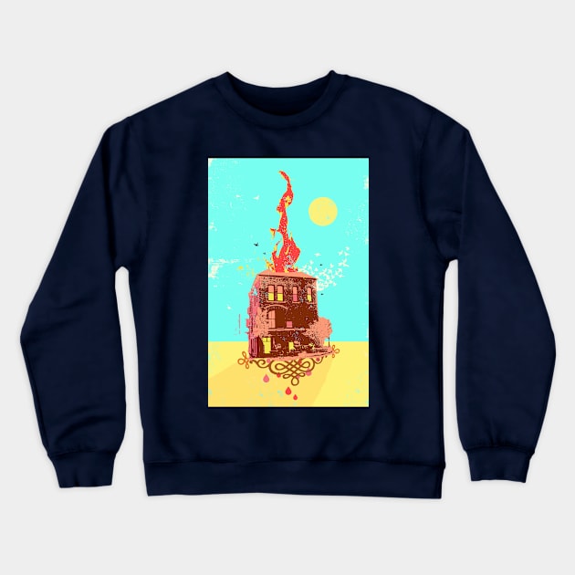 FIRE HOUSE Crewneck Sweatshirt by Showdeer